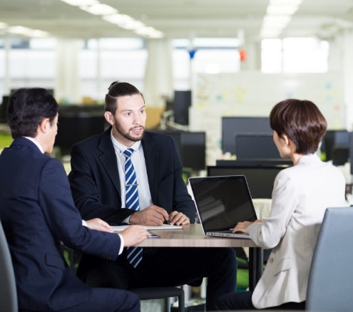 就職活動のための教育支援指導が充実しています。